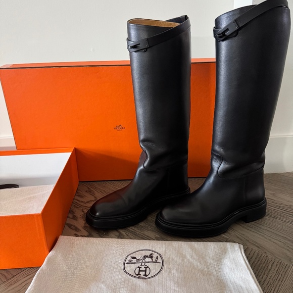 Hermes Faustine Jumping Boots - Picture 1 of 5